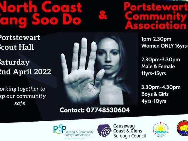 Self Defence Workshops in Portstewart Scout Hall