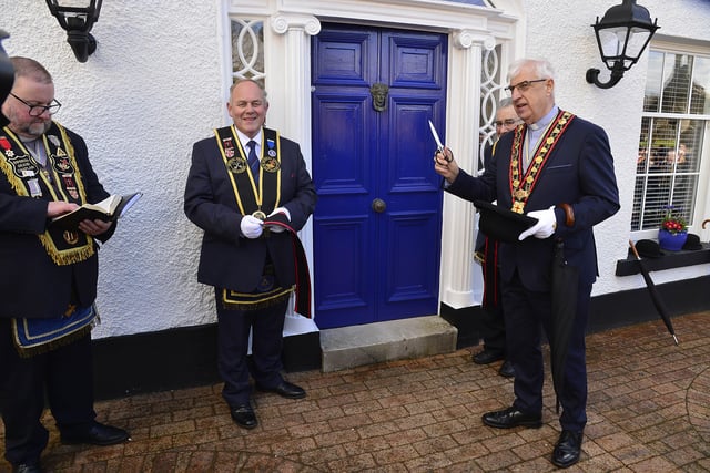 The Royal Black Institution official opened its new state-of-the-art headquarters - marking a milestone in its 225-year history. 
Picture: Arthur Allison/Pacemaker Press.