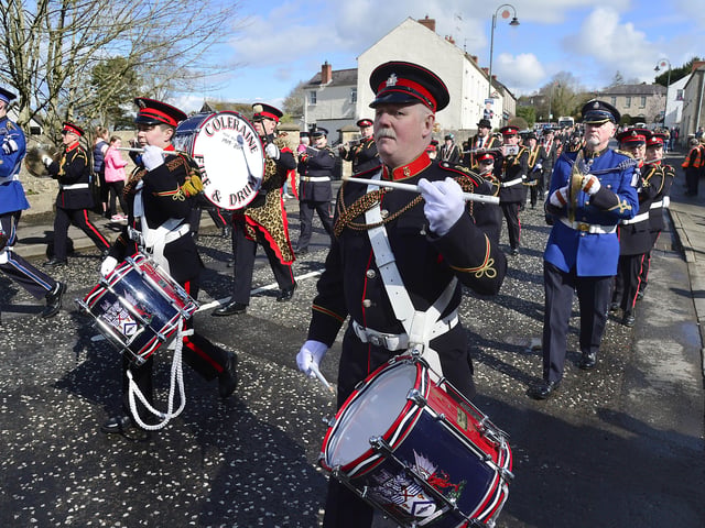 The parade included more than 2,000 sir knights, accompanied by bands.
Picture: Arthur Allison/Pacemaker Press.