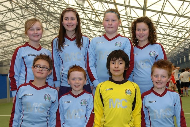 The Knockloughrim Primary School team.