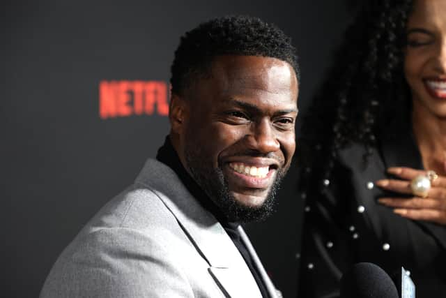 Kevin Hart attends the Netflix's "True Story" New York Screening at the Whitby Hotel on November 18, 2021 in New York City. (Photo by Mike Coppola/Getty Images)