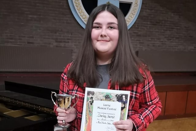 Charley Kemp - Winner of Pop/Rock song 15&16 years