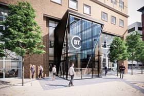 Hillsborough-based Graham’s’s Fit Out Division begins the fit out of BT’s Riverside Tower, Lanyon Place, creating up to 130 roles during the construction phase
