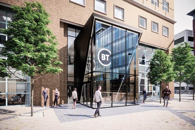 Hillsborough-based Graham’s’s Fit Out Division begins the fit out of BT’s Riverside Tower, Lanyon Place, creating up to 130 roles during the construction phase