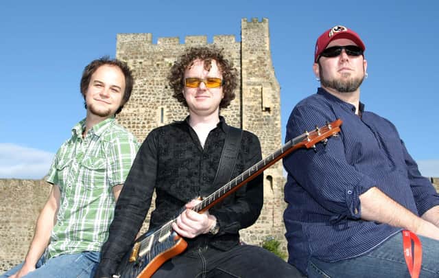 John McCullough, Carrick's own Simon McBride and Trevor Dyer during a 'Live at the Castle' event in 2009. CT36-412RM