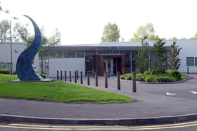 The Bluestone Unit at Craigavon Area Hospital. INPT28-216.