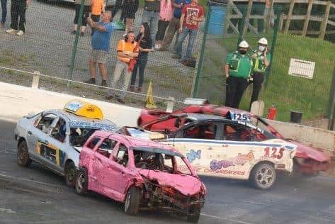 The 2L National Bangers will be a big draw at Tullyroan Oval on Easter Saturday