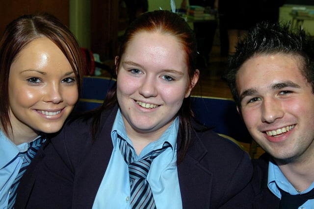 Smiles all round during the 50 years of Scripture Union at Cookstown High School in 2007.