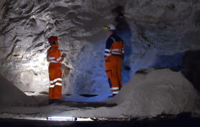 Carrickfergus salt mines: Head underground in the first episode on April 19.