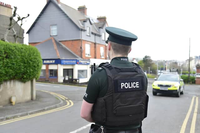 A murder investigation has been launched following the death of a woman in Whitehead. 
Picture: Arthur Allison/Pacemaker Press.