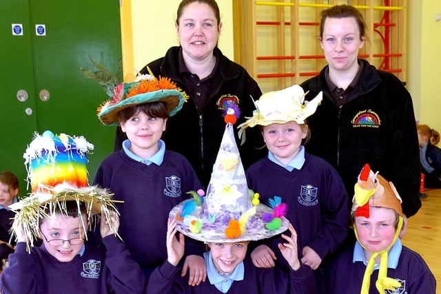 Pupils from St Mary's Primary School in Stewartstown captured who took part in the school's Easter bonnet competition in 2007.