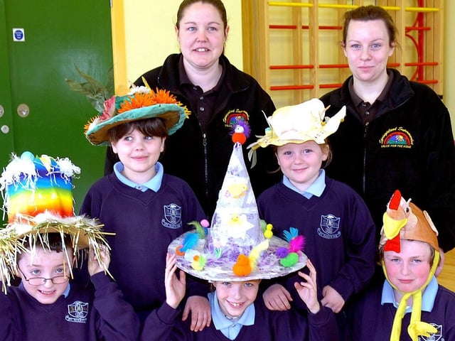 Pupils from St Mary's Primary School in Stewartstown captured who took part in the school's Easter bonnet competition in 2007.