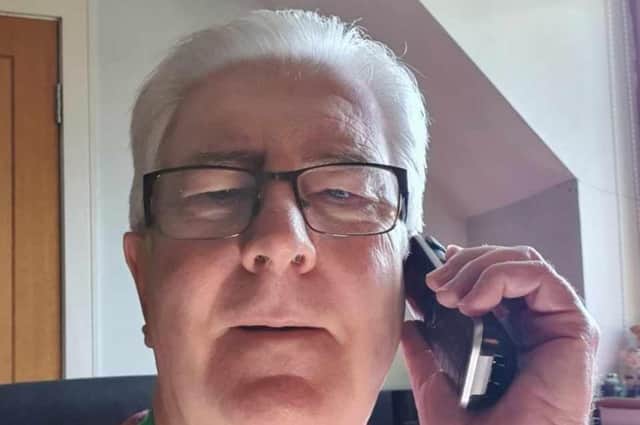 Brian, a Macmillan Telephone Buddy Volunteer from Moira