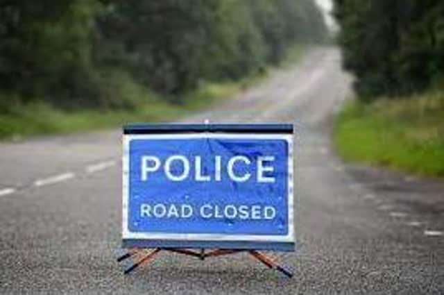 Road closed