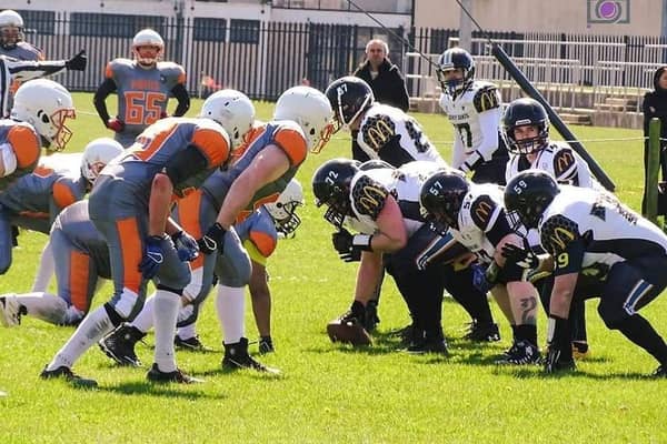 Action from the Causeway Giants vs Dublin Pirates