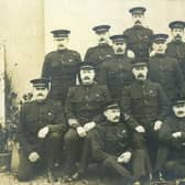 A group of RIC men pictured circa 1914. Picture: News Letter archives