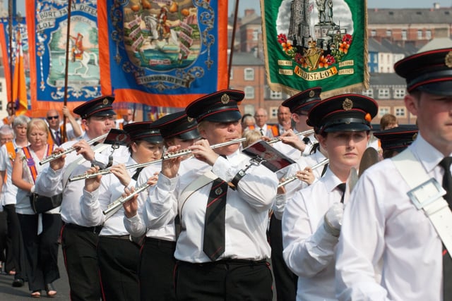 The Churchill Flute Band, Londonderry.