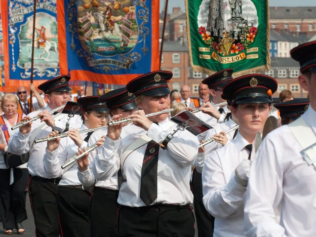 The Churchill Flute Band, Londonderry.