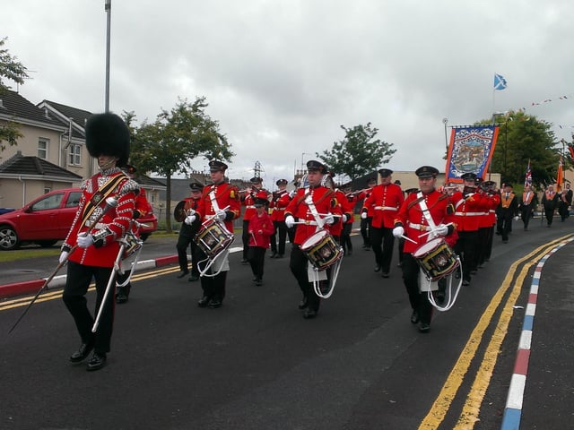 Churchill Flute Band at The Fountain