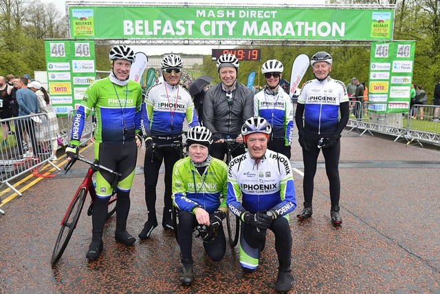 Among those who turned out for the 2022 Belfast City Marathon as it returns to its traditional date during the May Day bank holiday weekend for the first time in three years.  Picture: Arthur Allison/Pacemaker Press.