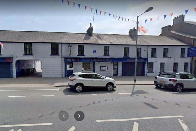 The Montagu Arms in Tandragee, Co Armagh. Photo courtesy of Google.