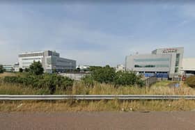 Almac's headquarters at Seagoe in Craigavon. Photo courtesy of Google.