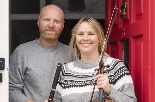 Pictured are Sorcha and Martin Meehan, North Coast Trad