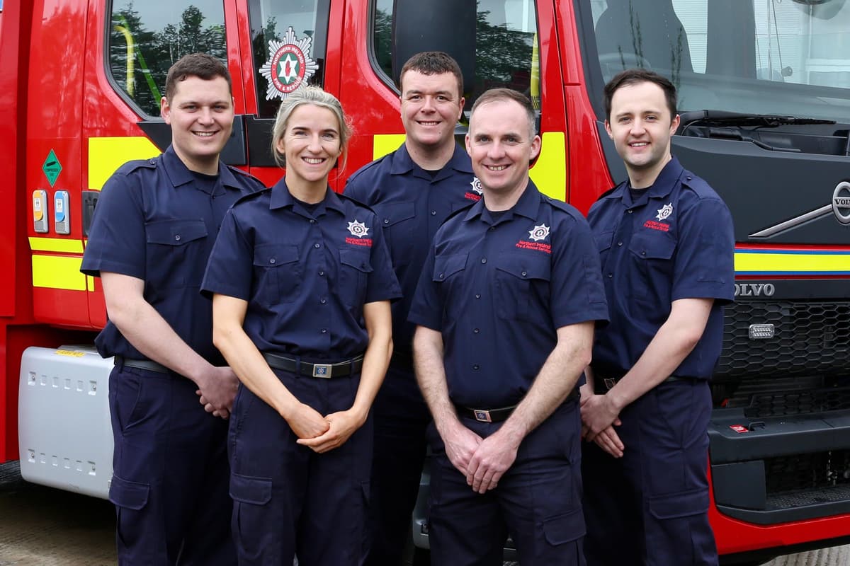 Local Firefighters Local Firefighters graduate