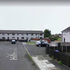 The security alert is in the Hillmount Gardens area. Picture: Google