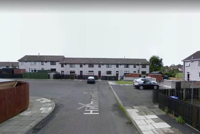 The security alert is in the Hillmount Gardens area. Picture: Google