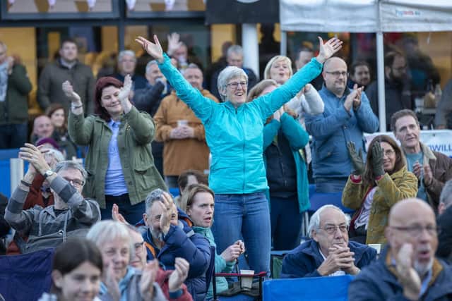 Acts such as Hothouse Flowers and Eddi Reader were warmly welcomed to the stage by Goodwill Festival goers
