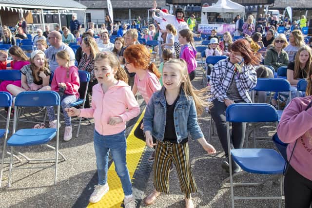 These youngsters enjoyed the music and fun at this year's Friends Goodwill Festival