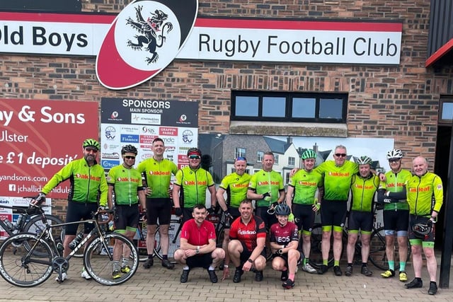 Cyclists who supported the Ozzie Rogers Memorial Charity Cycle on Sunday 7 May 2022