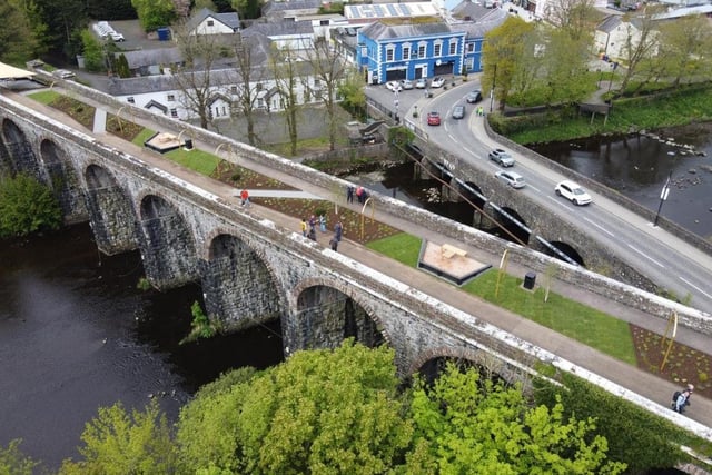 5. Why not pay a visit to Northern Ireland's  very own High Line - the former railway viaduct in Randalstown which has been transformed into a stunning community garden
