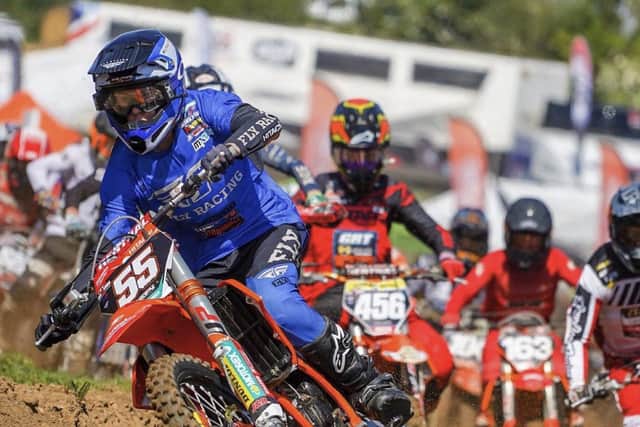 Castlederg's Cole McCullough claimed his maiden 125 British overall championship win with a superb performance at round three of the Revo ACU British Motocross Championship fuelled by Gulf Race Fuels at Lyng.