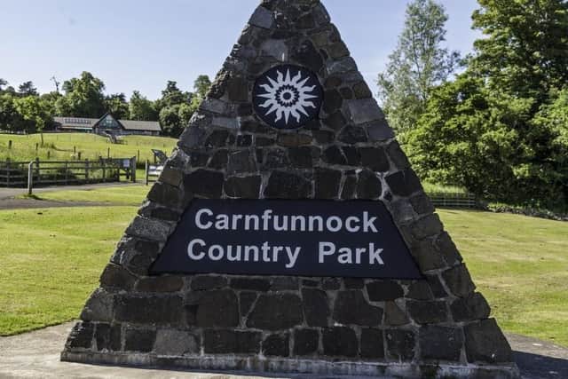 Carnfunnock Country Park opened in 1990.