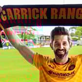 Curtis Allen has signed for Carrick Rangers. Picture courtesy of Carrick Rangers FC