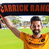 Curtis Allen has signed for Carrick Rangers. Picture courtesy of Carrick Rangers FC