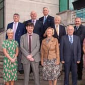 Members of Council's Planning Committee at the Braid.