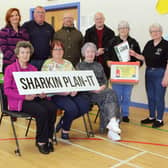 Community representatives and stakeholders involved in the ‘Sharkin Plan-It’ project pictured at Rasharkin Community Centre