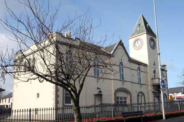 Ballyclare Town Hall. NT10-028FP
