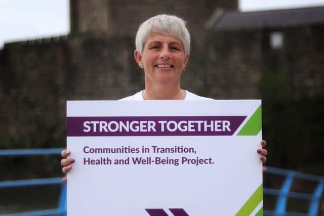 Larne woman Alison Barry, a community mental health champion for Extern, has set up a ‘people led’ health and wellbeing support group aimed at anyone affected by loneliness.