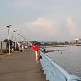 Railings at Larne Promenade