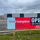 Home Bargains in Lurgan to open in September this year.