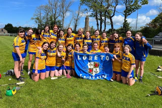 The victorious Loreto College Ulster Colleges U14 Shield winners