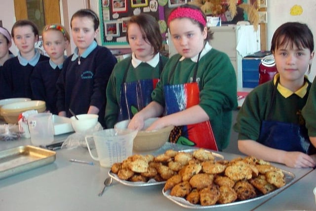 Our Lady of Lourdes School, Ballymoney, hosting a P7 Activities Day for pupils from the local parishes of Ballymoney, Rasharkin, Dunloy, Cloughmills and Loughguile back in 2007