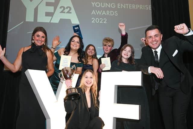 Students from St. Patrick’s Academy, Lisburn, have been named Young Enterprise Northern Ireland Company of the Year 2022.
