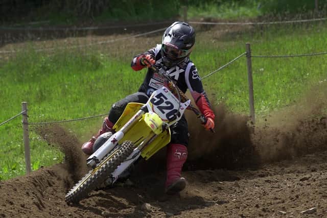 WMX GP rider Natalie Kane. Winner of EVO Class and best achievement award at the Brian Bell Memorial on Saturday. Natalie rode a Suitor Autofix RM 250 on the day. Picture: Bikesport Photos NI