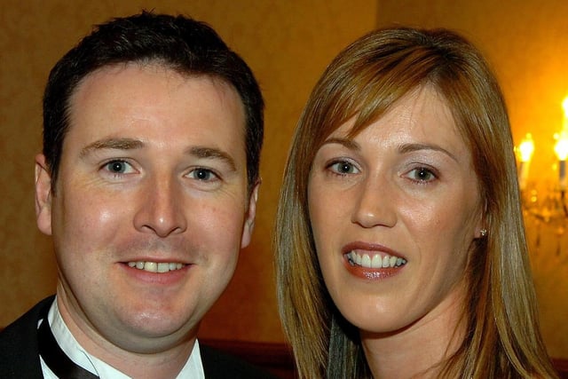 Paul and Elaine Haffey caught on camera at the 2007 Cookstown Rotary Club May Ball.