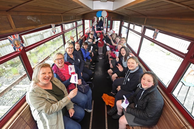 All board for a special journey on the Giant’s Causeway and Bushmills Railway